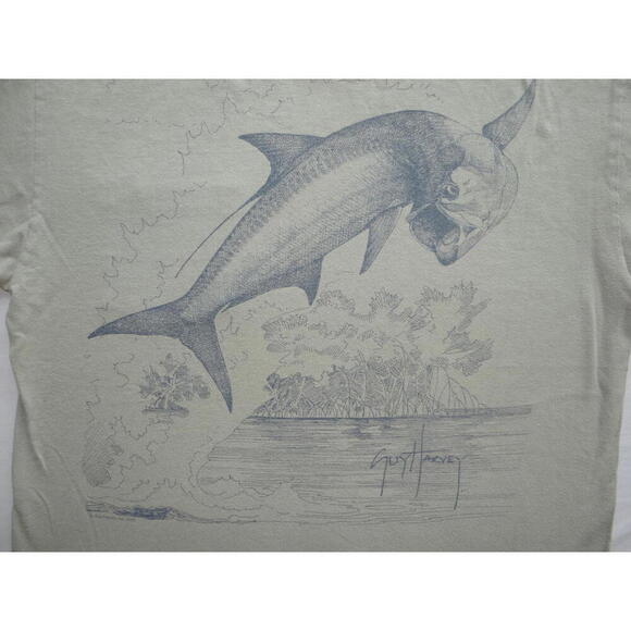 Vintage Guy Harvey Fishing Graphic T-Shirt - Picture 2 of 9